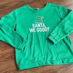 Green Christmas Sweatshirt